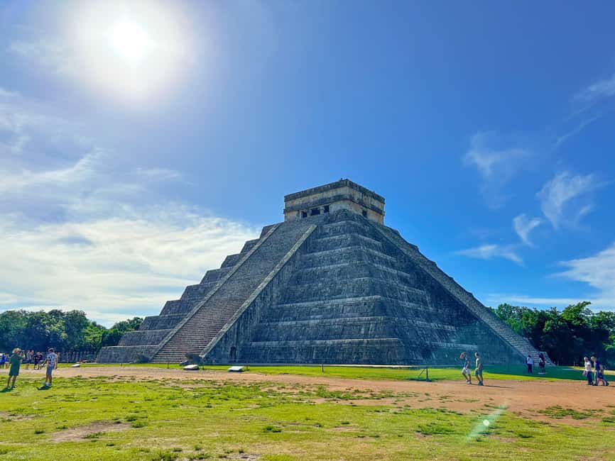 From Cancun: Chichen Itza, Cenote & Valladolid Day Trip - The cenote and the long middle stop