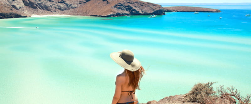 From Los Cabos: City Tour La Paz, Balandra and Todos Santos - Three hours at Balandra Beach