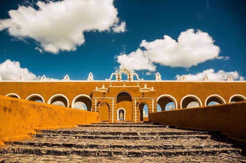 From Merida: Chichen Itza, Izamal & Cenote with Buffet Lunch - A Yucatecan buffet after the swim