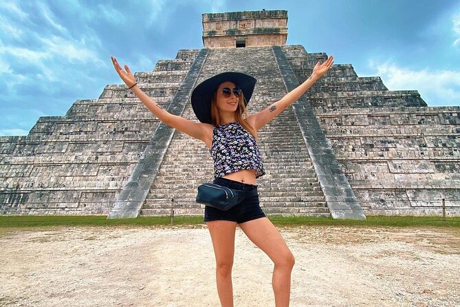 From Merida: Chichen Itza Tour, Izamal, Cenote Ik Kil and Food - The day at a glance