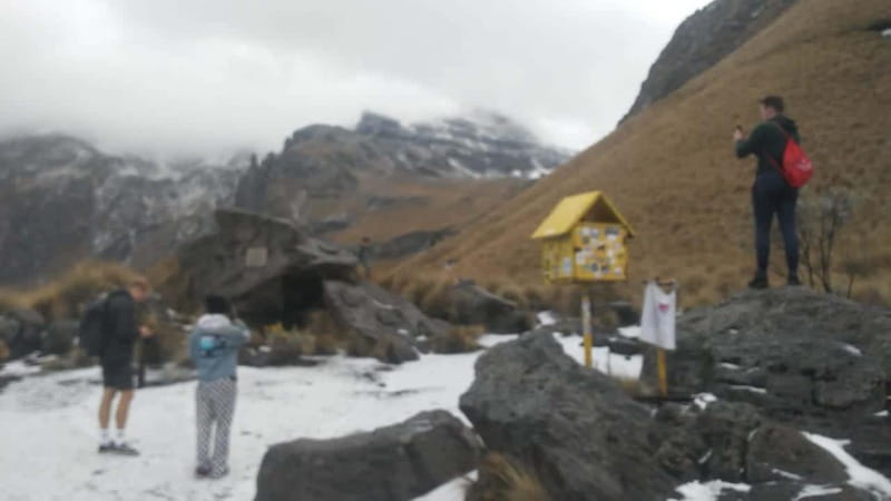 From Mexico City: Hike Iztaccihuatl Volcano with an Alpinist - What You See on the Upper Shoulder