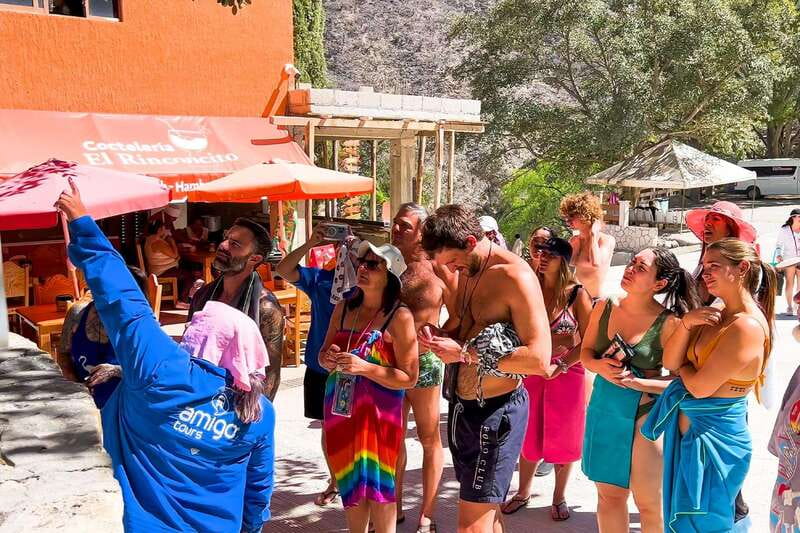 From Mexico City: Tolantongo Caves Small Group Tour - The thermal pools and hidden paradise section