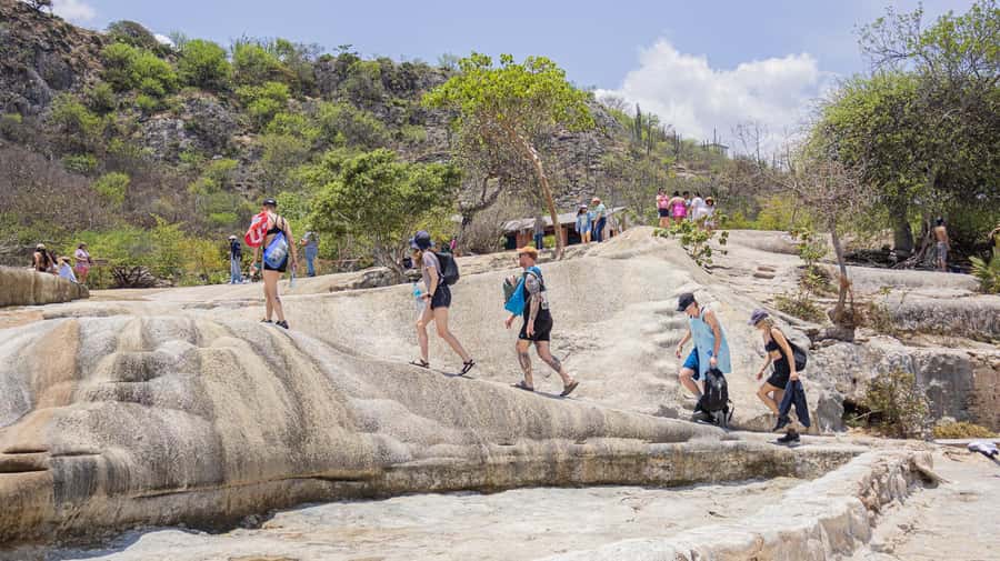 From Oaxaca de Juarez: Hierve el Agua and Mezcal Distillery - Three hours among Hierve el Agua’s petrified waterfalls
