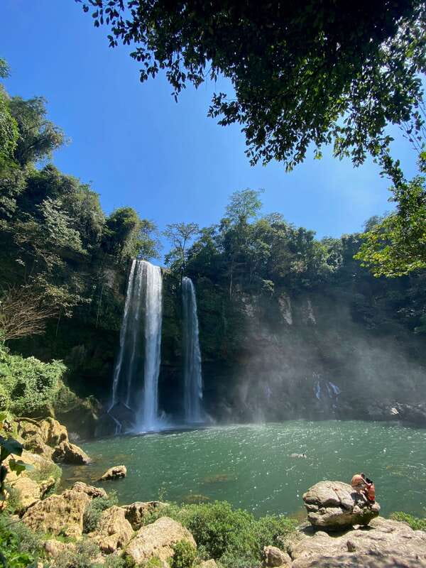 From Palenque: Waterfalls Misol-ha y Agua Azul. - Key points at a glance