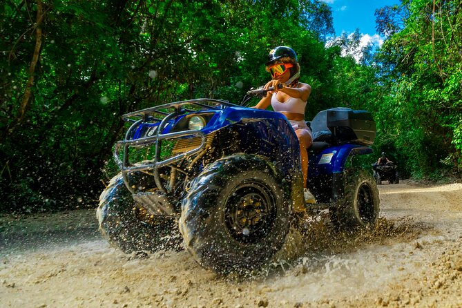 From Playa del Carmen ATV Adventure with Ziplines, Cenote - What the $49 price really buys