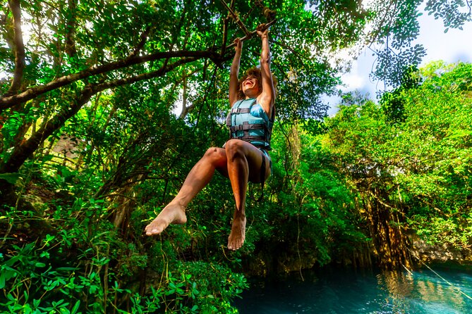 From Playa del Carmen ATV Adventure with Ziplines, Cenote - The cenote is the best reason to go