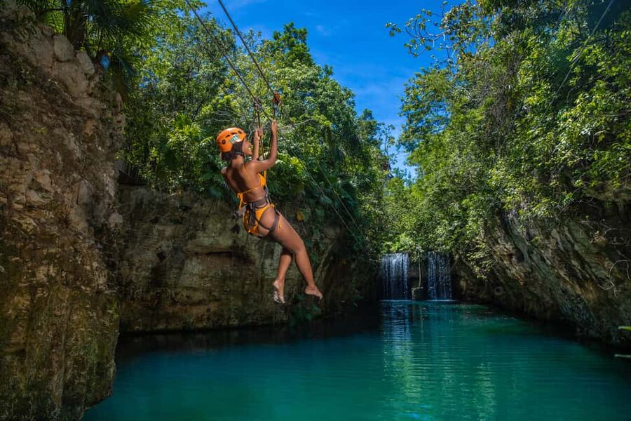 From Playa del Carmen: Xplor Park Admission, Full Day - Underground rivers through caves and rock