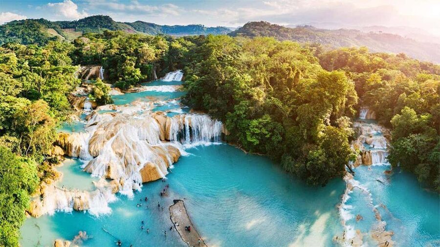 From San Cristóbal: Agua Azul and Palenque Day Trip - The morning ride through Ocosingo