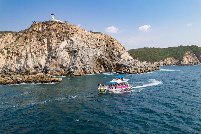 Full Day Tour of the Bays of Huatulco - El Órgano and Maguey bring the longest break