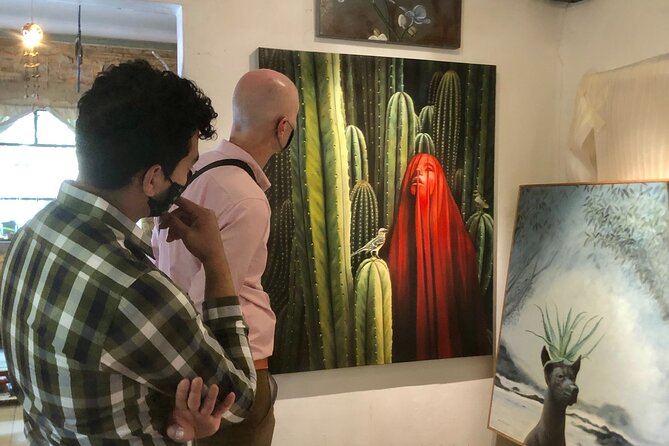 GDL Art Crawl & Studio Tour Visit - 4:00 p.m. at Cup Cafe, where coffee meets painting