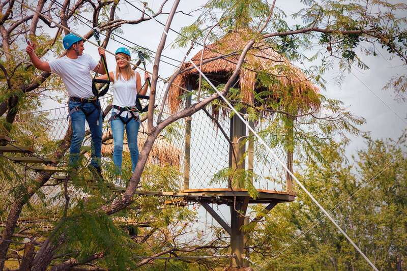 Guadalajara: Selva Magica Park with VIPPass - The Comando Training Center