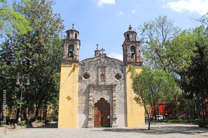 Guided Tour of Coyoacan and Leon Trotsky Museum - La Conchita and the Church of the Conception