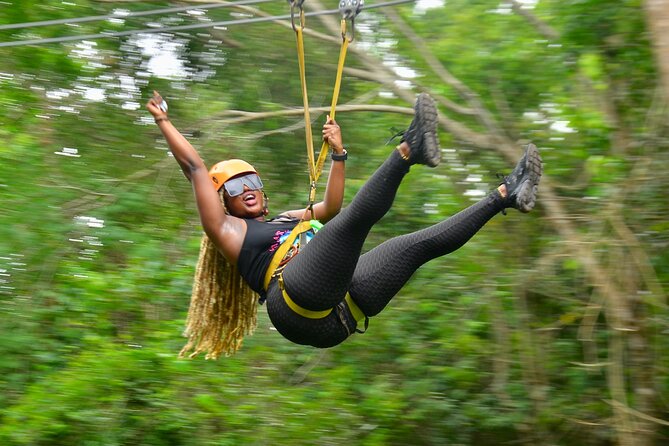 Half-day Adventure: Cenote + Ziplining + ATV Tour - The cenote swim and Mayan ceremony