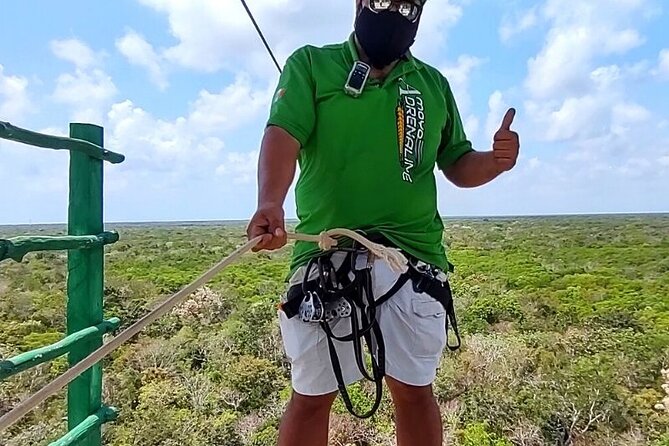 Half-day Adventure: Cenote + Ziplining + ATV Tour - Mexican lunch after the action
