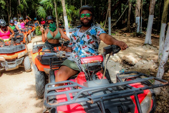 Half Day in Cancun Atvs Ziplines and Cenote Park - A jungle park near Puerto Morelos