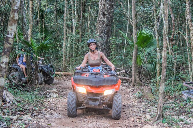 Half Day in Cancun Atvs Ziplines and Cenote Park - Food, lockers, and the extra charges