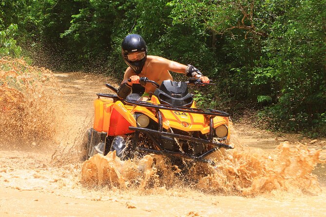 Hidden Cenote Swim & ATV Jungle Adventure with Transportation - Leaving Cancun for the Puerto Morelos forest