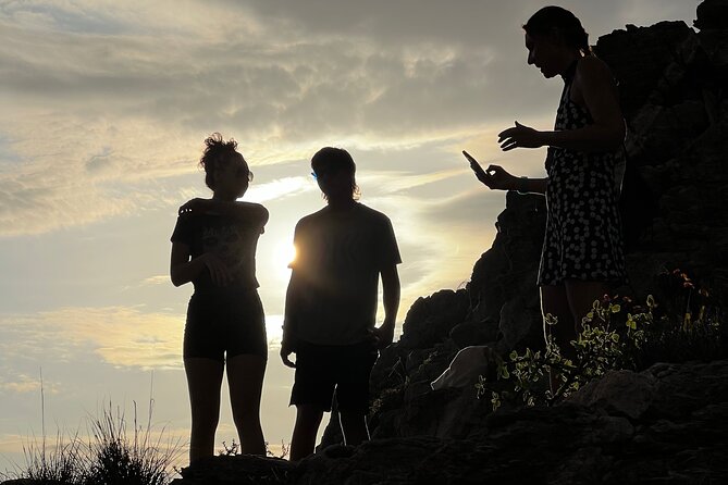 Hiking Todos Santos at Sunset - The four-mile climb through rocky ground
