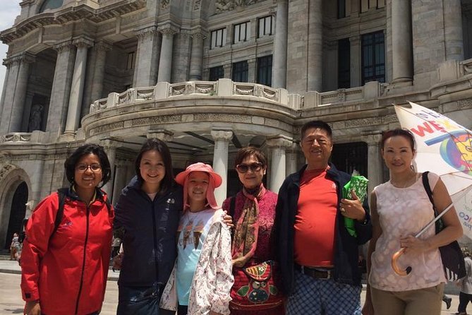 Historic Downtown Walking Tour - Plaza Manuel Gamio and the Aztec remains