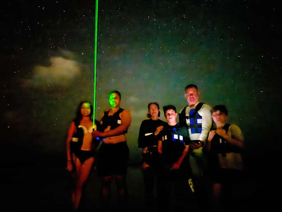 Holbox: Bioluminescence by Kayak and Stargazing. - Launching near Las Nubes