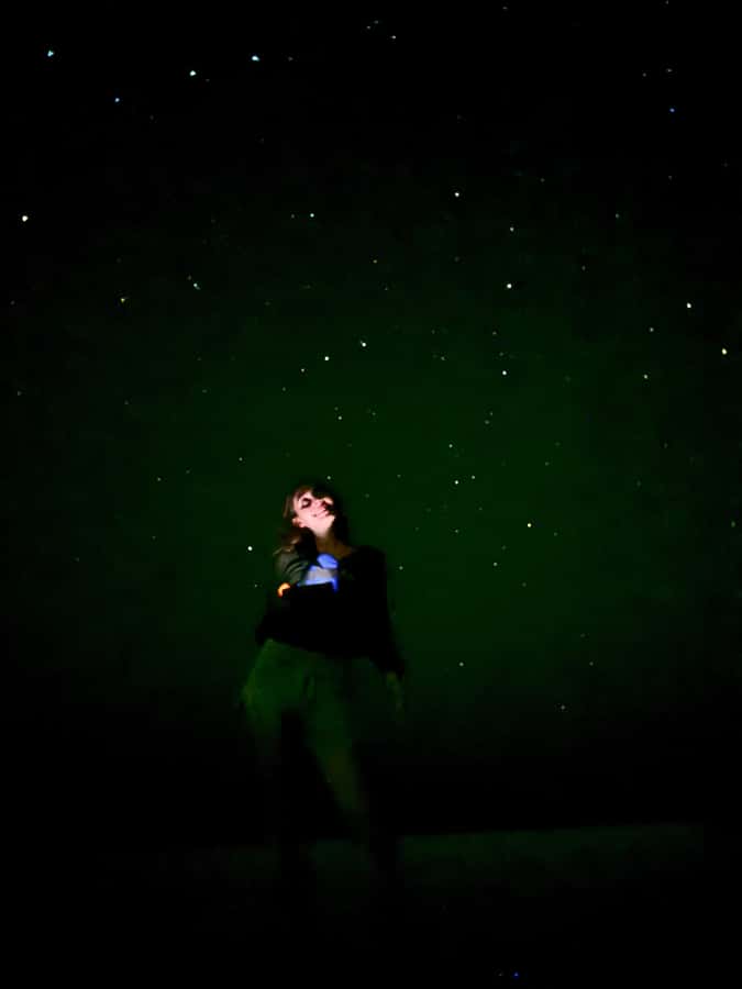 Holbox: Bioluminescence by Kayak and Stargazing. - Paddling toward the Punta Mosquito sandbanks