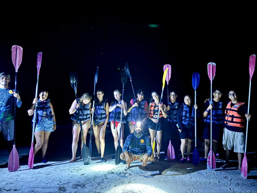 Holbox: Bioluminescence by Kayak and Stargazing. - What the $49 price really includes