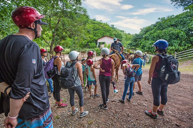 Horseback Riding Tour in Sierra Madre from Puerto Vallarta - Riding beside the river and through the trees