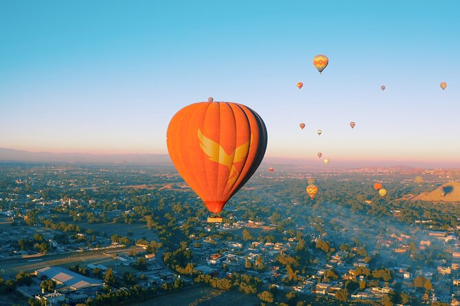 Hot Air Balloon Ride Over Teotihuacán Pyramids from Mexico City - Returning for the Champagne Toast
