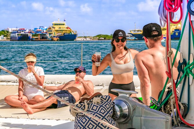 Isla Mujeres Catamaran Tour with Open Bar, Lunch and Snorkeling - Downtown Isla Mujeres and Playa Norte