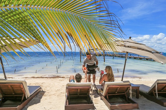 Isla Mujeres luxury catamaran with premium open bar and lunch - Drinks, Snacks, and the Meaning of Premium