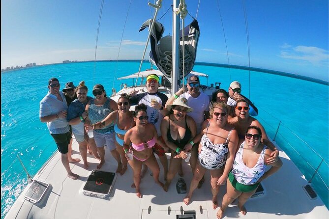 Isla Mujeres Premium Catamaran Tour with transportation from Playa del Carmen - Snorkeling: enjoyable, but do not expect a long session