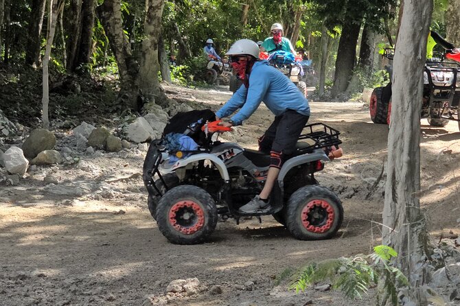 Jade Caverns and Mayan Village Cozumel ATV TOUR - Pickup, communication, and cruise-day planning