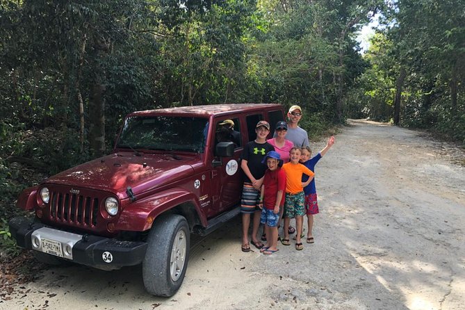 Jungle Jeep Adventure to Mayan Caves, Cenote and Snorkel - The bumpy road to the Jade Caverns
