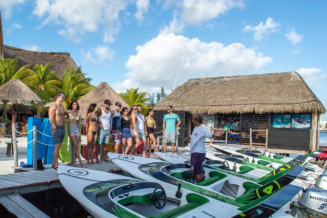 Jungle Tour adventure Cancun Speed Boat Through Mangrove - Taking the Wheel at Marina Chac Chik