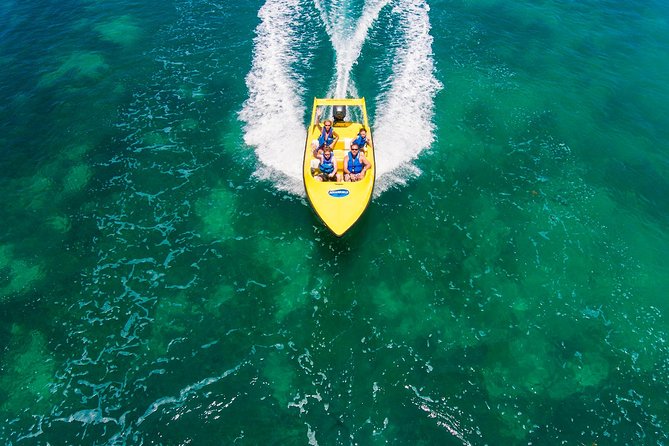 Jungle Tour with Snorkel in Cancun - Driving through Nichupte Lagoon