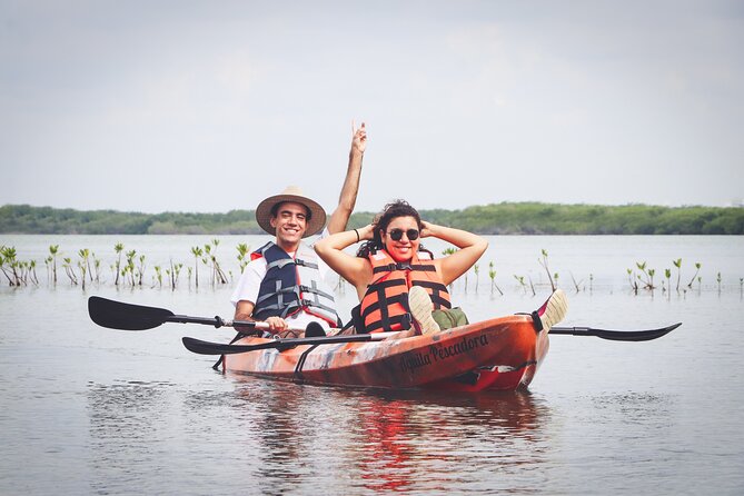Kayak Adventure in Cancun - Wildlife is not just a visual hunt