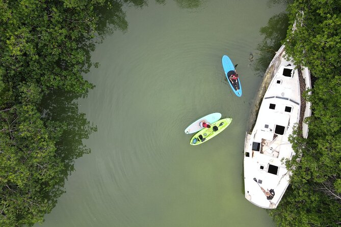 Kayaking Tour in Cancun - Kayaks, paddle boards, and dry bags
