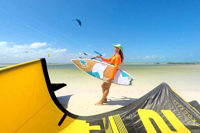 Kitesurfing lessons in Isla Holbox - Las Nubes: the sensible place to start