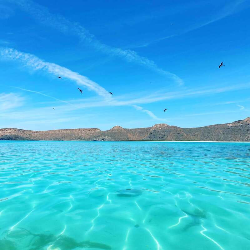 La Paz: Espiritu Santo Island Tour - El Corralito, where the water gets your attention