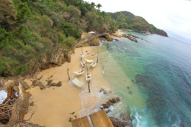 Las Caletas Beach & Adventure Park with buffet lunch and open bar - The boat ride from Puerto Vallarta to Las Caletas