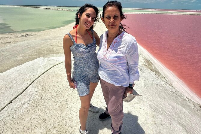 Las Coloradas, Río Lagartos and Playa Cancunito Tour from Mérida - Las Coloradas and the science behind the pink pools