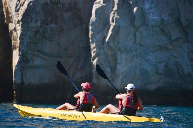 Los Cabos Arch and Playa del Amor Tour by Glass Bottom Kayak - El Arco from the best angle