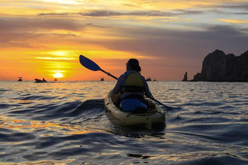 Los Cabos: Kayak to The Arch & Snorkel + Transport & Photos - Lovers Beach and the Pacific side at Divorce Beach