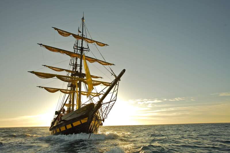Los Cabos: Pirate Ship Sunset Cruise & Show with Dinner - Boarding at Dock Zero behind Breathless Resort