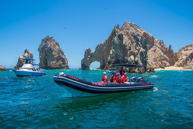 Los Cabos Snorkeling Tour by Speed Boat with Photos Included - Water, snacks, and the things you need to bring