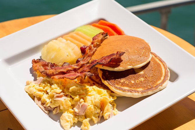 Los Cabos Whale Watching Cruise Including Breakfast - Mexican breakfast on the upper deck