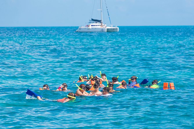 Luxury Catamaran tour to Isla Mujeres with transportation from Playa del Carmen - A full day on the Caribbean Sea