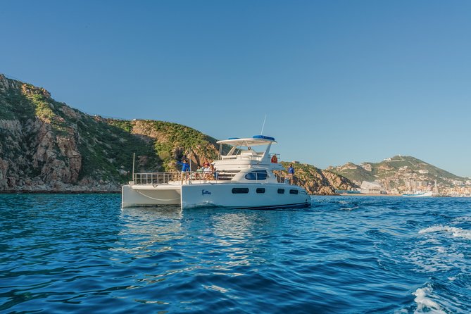 Luxury Catamaran Whale Watching Cabo San Lucas - Boarding the luxury catamaran