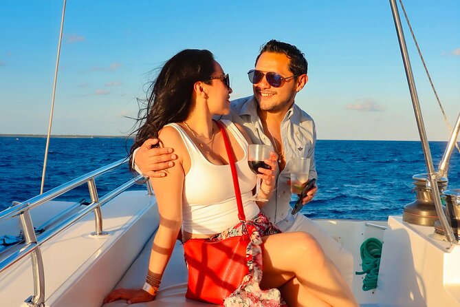 Luxury Sunset Sailing Cruise in Cancun with Light Dinner and Open Bar - Hotel pickup can make or break the evening