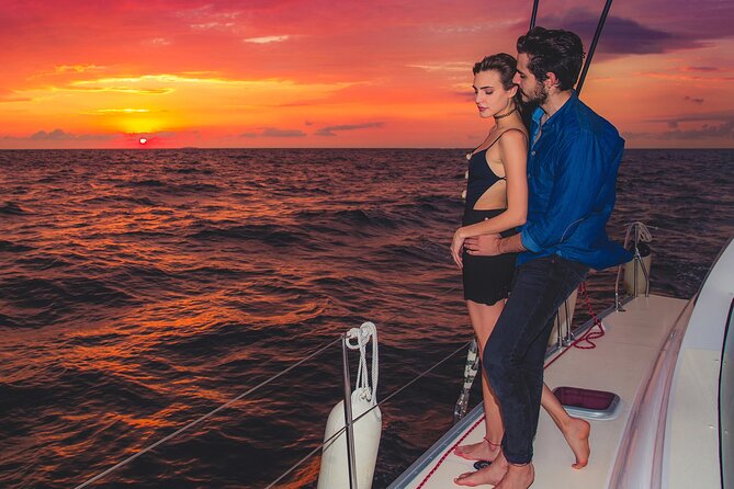 Luxury Sunset Sailing Cruise in Cancun with Light Dinner and Open Bar - Sunset views, with one important timing risk